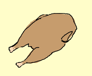 300x250 fried chicken drawing - Fried Chicken Drawing