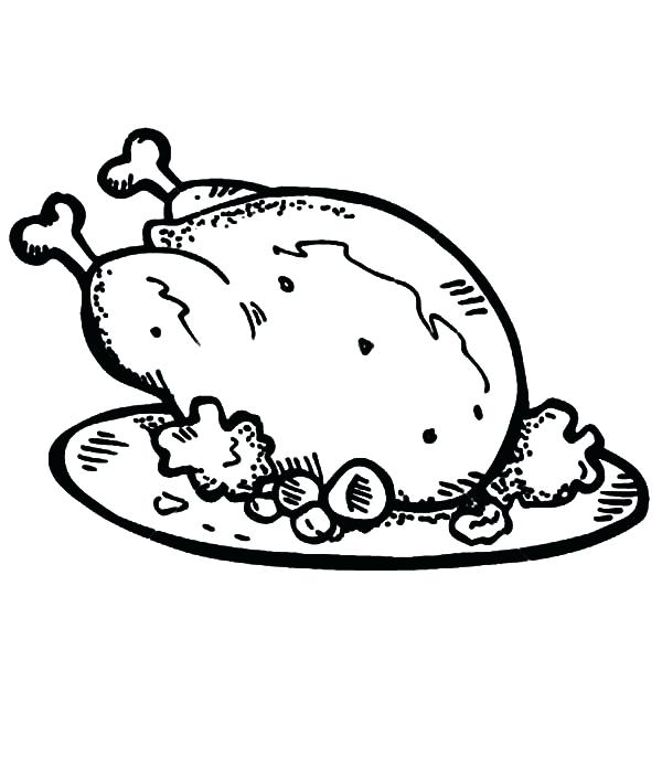 55 Fried Chicken Coloring Pages , Free HD Download