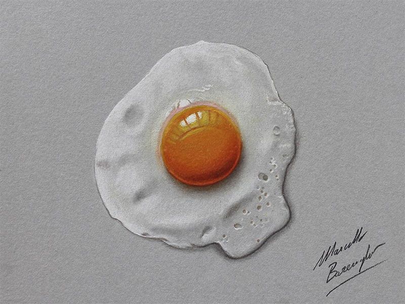 800x600 fried egg - Fried Egg Drawing