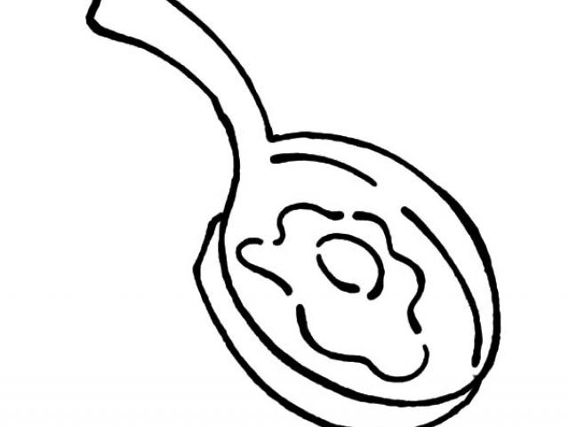 640x480 fried egg clipart pan drawing - Fried Egg Drawing