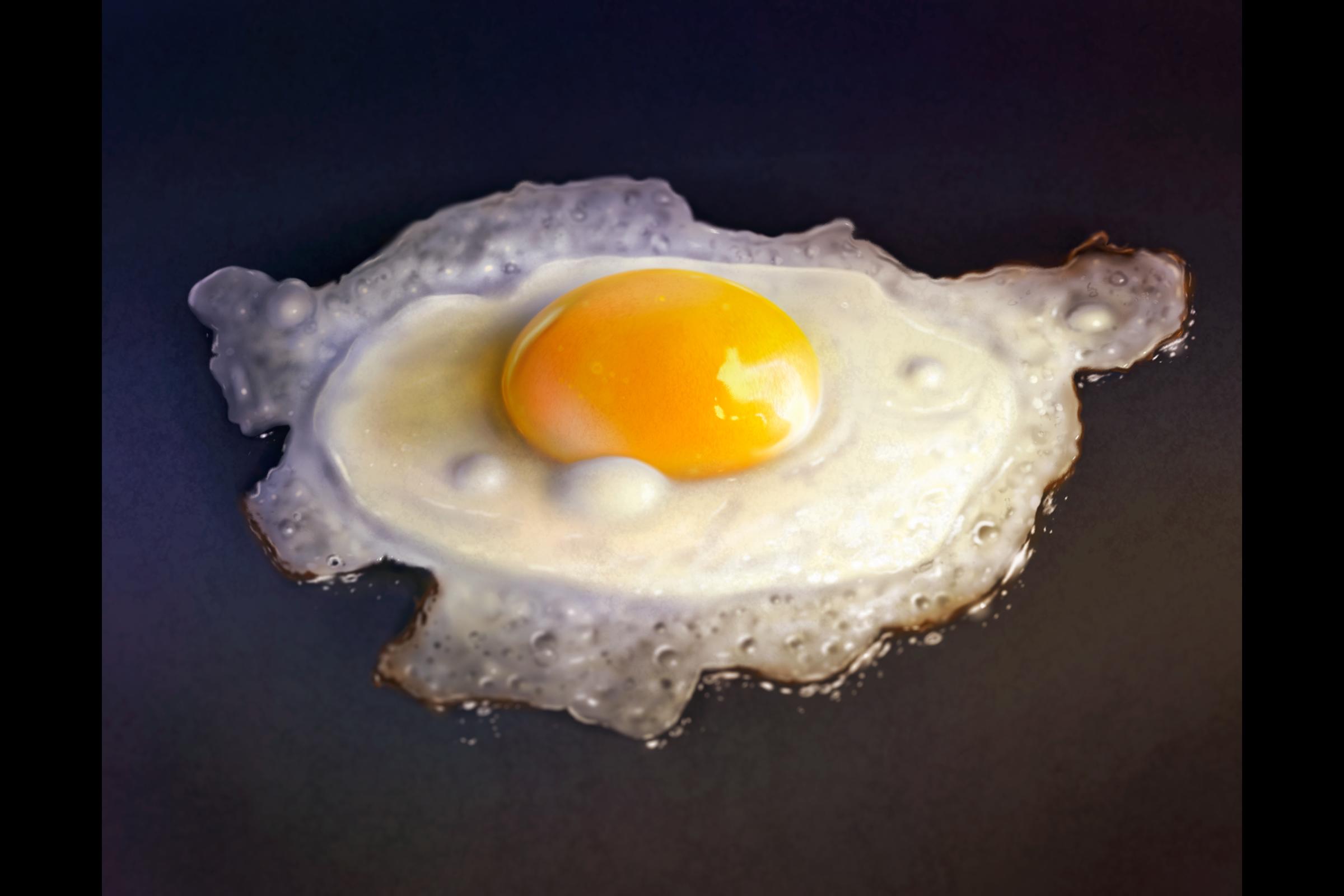 2400x1600 how to draw a fried egg - Fried Egg Drawing