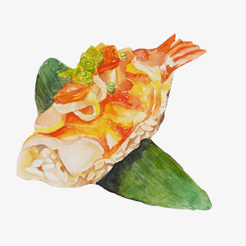 500x500 fried fish hand drawing material picture, fish and meat, fry - Fried Fish Drawing