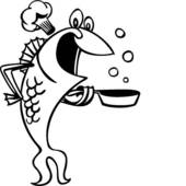 170x170 Huge Collection Of 'fried Fish Drawing' Download More Than - Fried Fish Drawing