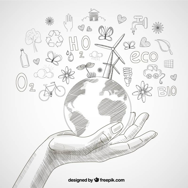 626x626 eco friendly icons and objects vector free download - Friendly Drawing