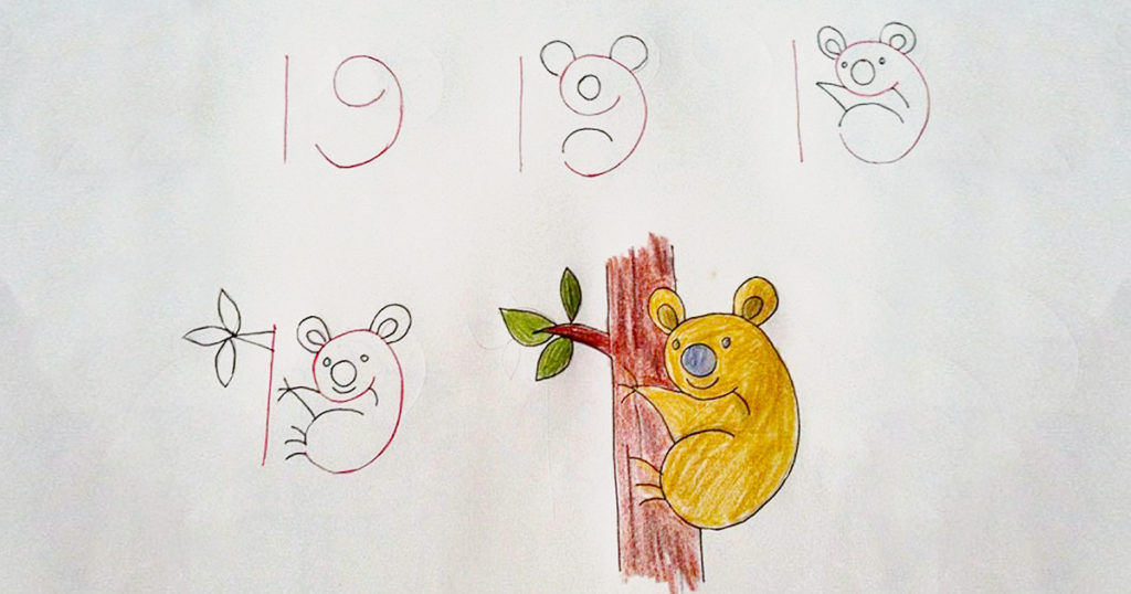 1024x538 kid friendly drawing ideas that use numbers to start - Friendly Drawing