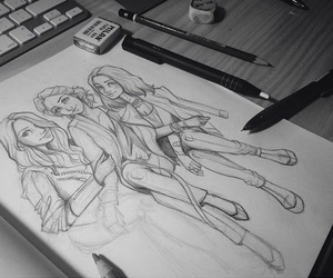 300x250 Images About Drawing Friends On We Heart It See More - Friends Drawing