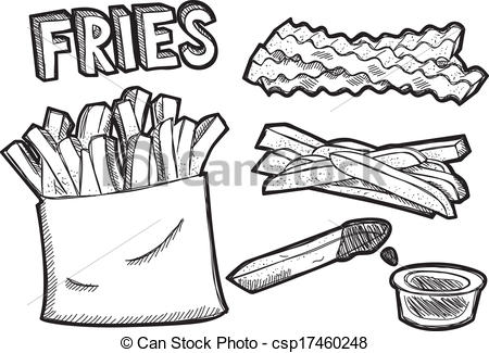 Fries Drawing