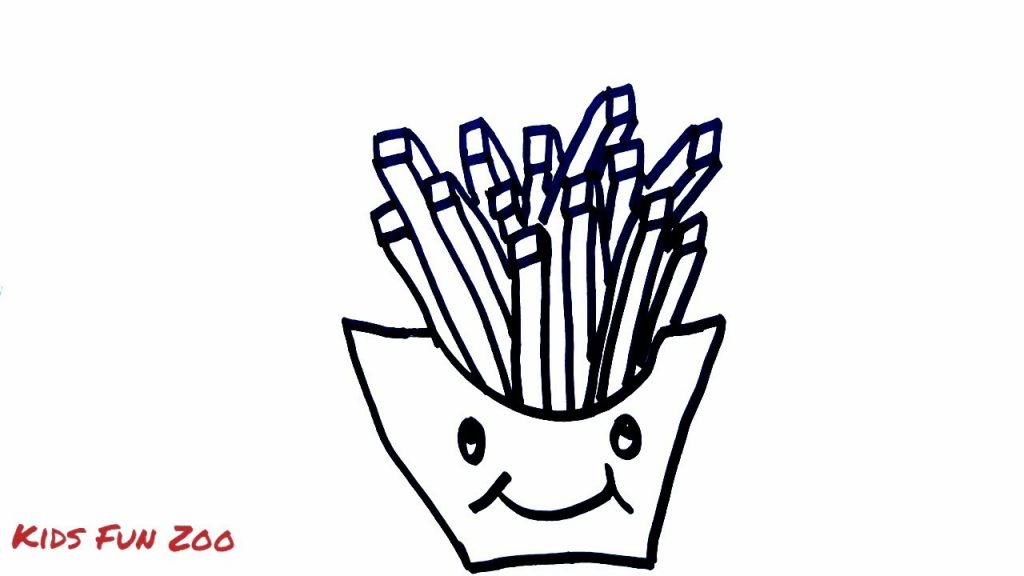 1024x576 coloring pages maxresdefault draw french frieshow - Fries Drawing