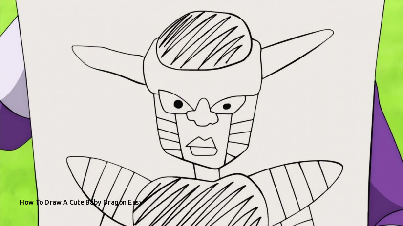 825x464 How To Draw A Cute Baby Dragon Easy Dragon Ball Super Episode - Frieza Drawing