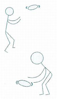 200x345 frisbee throwing and catching minor games possible learning - Frisbee Drawing