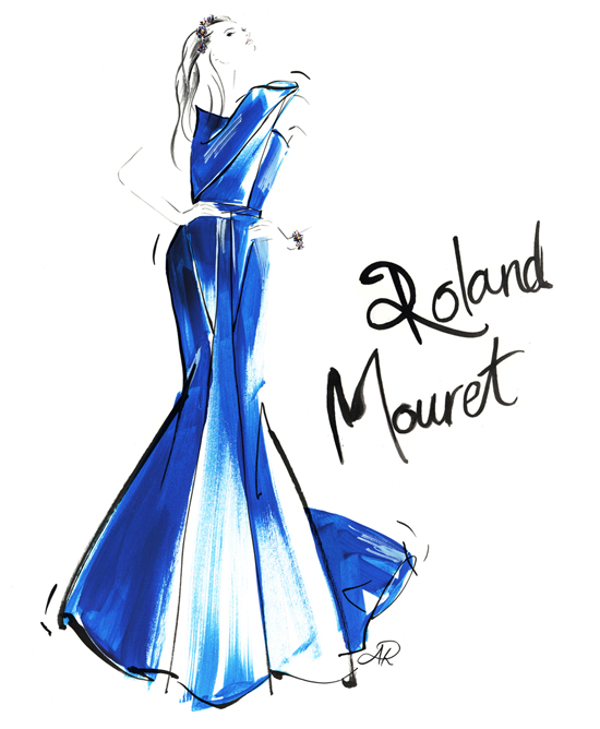 550x668 Frock And Roll - Frock Drawing