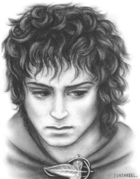 474x606 Frodo Drawing Pictures Drawing Skill - Frodo Drawing