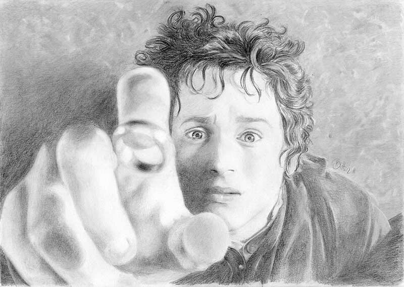 800x569 The World's Best Photos Of Drawing And Frodo - Frodo Drawing