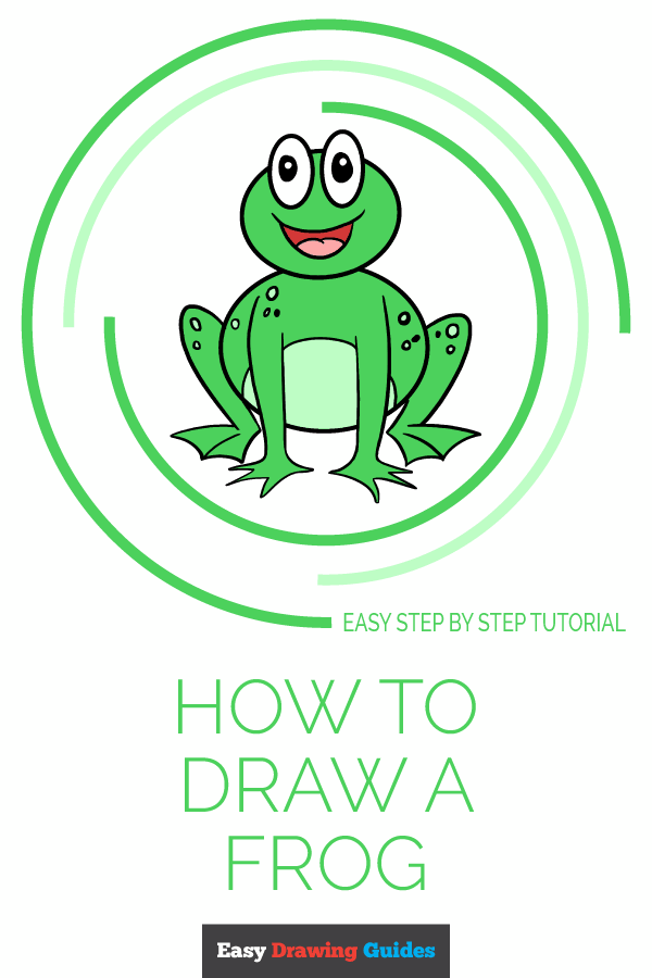 600x900 How To Draw A Frog Really Easy Drawing Tutorial Easy Drawing - Frog Drawing
