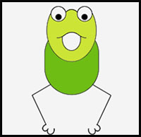200x194 how to draw frogs drawing tutorials drawing how to draw - Frog Drawing For Kids