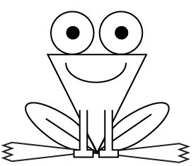 277x235 how to draw frogs for kids - Frog Drawing For Kids