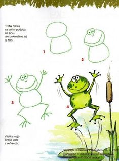 235x318 How To Draw A Frog For Kids - Frog Drawing For Kids