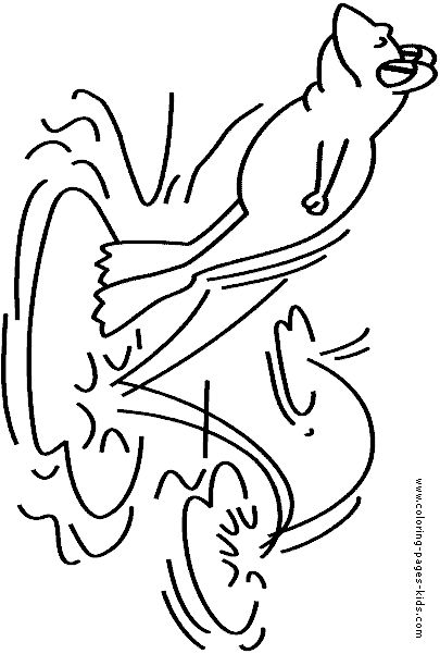 405x601 Frog Jumping Drawing - Frog Jumping Drawing