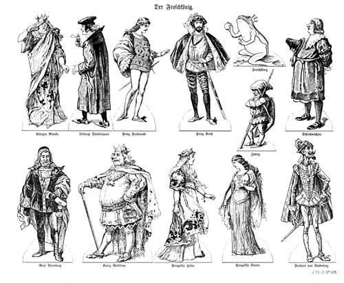 500x411 The Frog Prince - Frog Prince Drawing