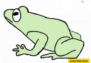 300x210 Frog Simple Drawing - Frog Simple Drawing