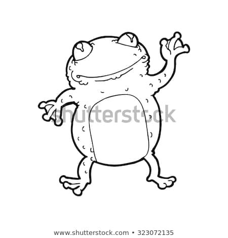 450x470 Simple Frog Drawing - Frog Simple Drawing