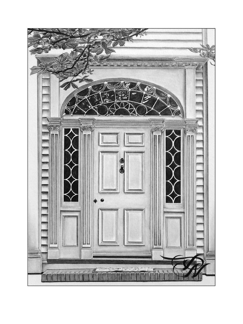 Front Door Drawing at Explore collection of Front