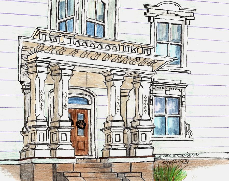 900x710 Essex Street Front Door Drawing - Front Door Drawing