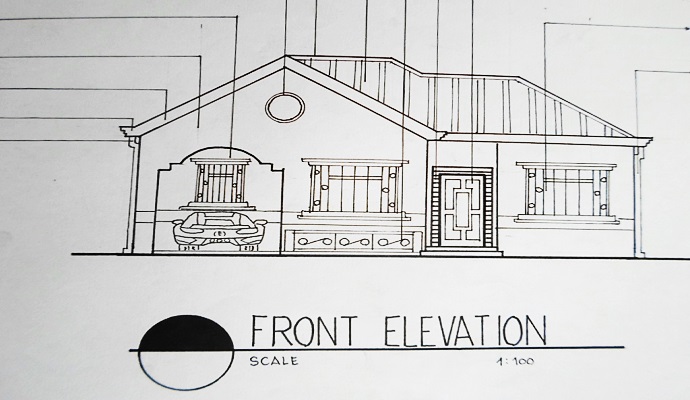 House Plan Elevation Drawings