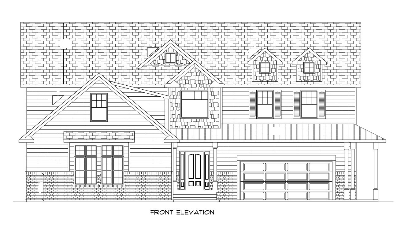 1311x742 the concrete cottage gateway house - Front Elevation Drawing