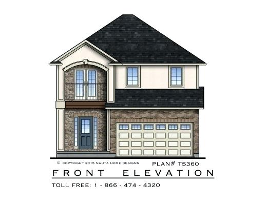 518x400 House Elevation Drawing - Front Elevation Drawing