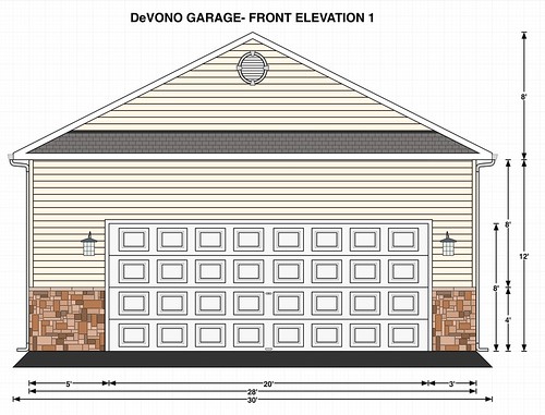 500x381 elevation drawing this front elevation view drawing gave - Front Elevation Drawing