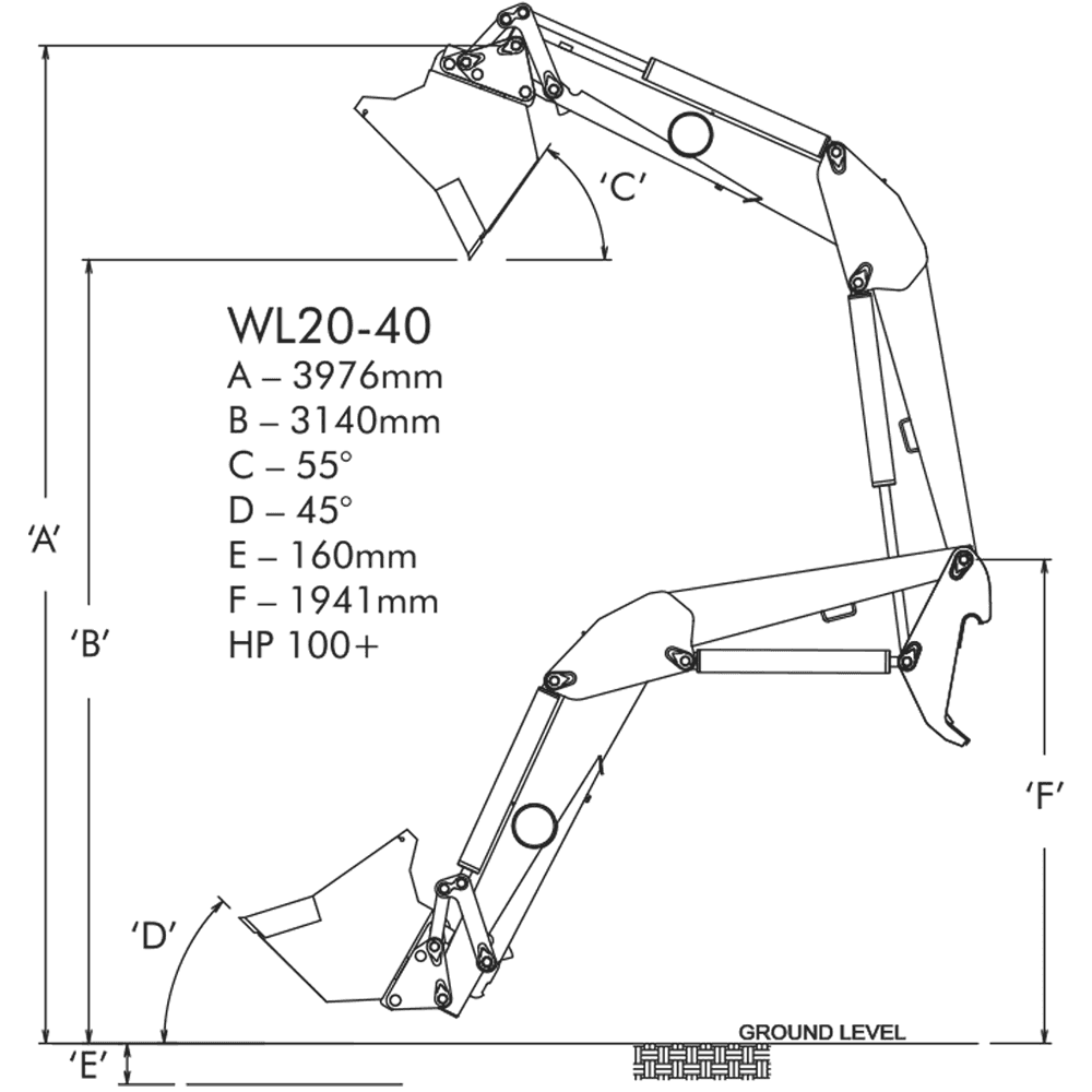 1000x1000 front end loader - Front End Loader Drawing