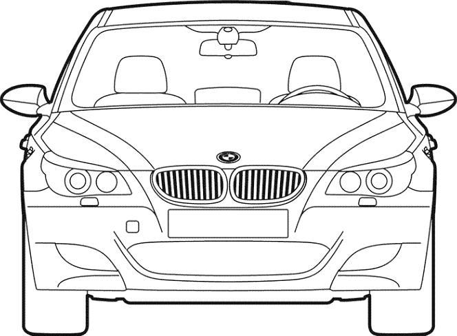 Front Of Car Drawing at PaintingValley.com | Explore collection of