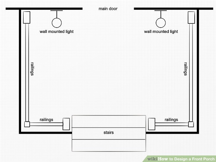 728x546 How To Design A Front Porch Steps - Front Porch Drawing