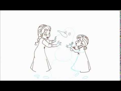Elsa And Anna Drawing Easy Step By Step - Ananot1