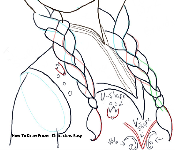 595x512 How To Draw Frozen Characters Easy Elsa Pencil Drawing - Frozen Characters Drawing