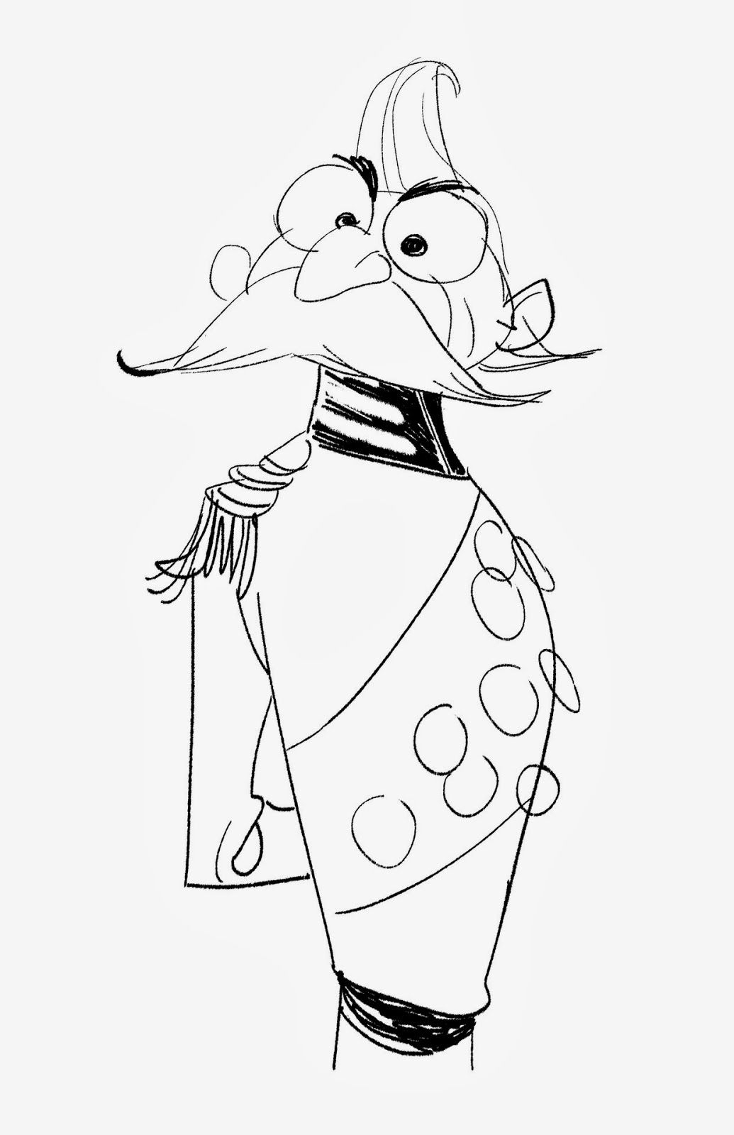 1035x1600 Daniel Gonzales Art Of Disney's Frozen New Ideas - Frozen Characters Drawing