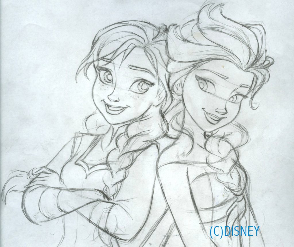 1024x861 Frozen Immagini Anna And Elsa Hd Wallpaper And Background Foto - Frozen Drawing Anna And Elsa