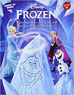 260x334 Learn To Draw Disney's Frozen Featuring Anna, Elsa, Olaf, And All - Frozen Drawing Anna And Elsa