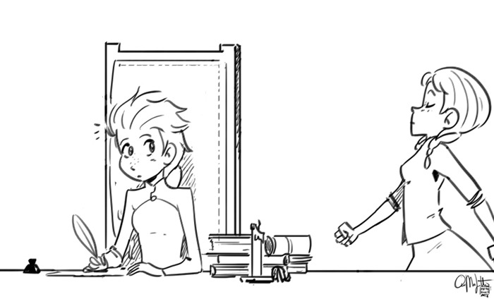 700x424 Disney Drawings Anna Frozen Elsa Elsanna Arancest Patronustrip - Frozen Drawing Anna And Elsa