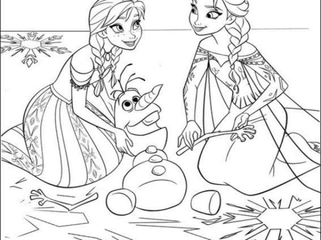 Frozen Drawing For Kids at PaintingValley.com | Explore ...