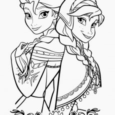 Frozen Drawing For Kids at PaintingValley.com | Explore collection of ...