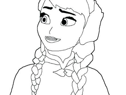 440x330 Coloring Pages For Kids Disney Online Unicorn Pdf Frozen Drawing - Frozen Drawing For Kids
