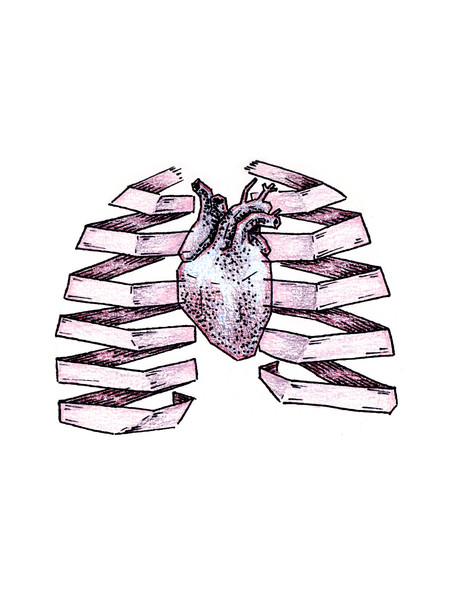 450x600 frozen heart, paper lungs - Frozen Drawing Paper
