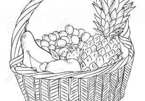 300x210 Fruits Basket Drawing Easy - Fruit Basket Drawing