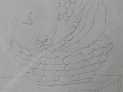 400x300 Draw, How To Draw Spiderman Cute Step - Fruit Basket Drawing Easy