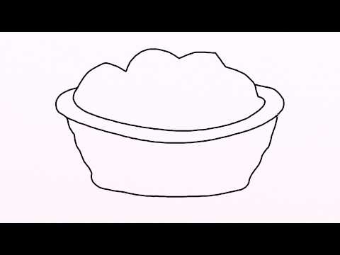 Fruit Basket Drawing Step By Step