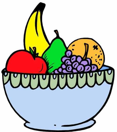 500x563 How To Draw A Fruit Bowl Our Pastimes - Fruit Bowl Drawing