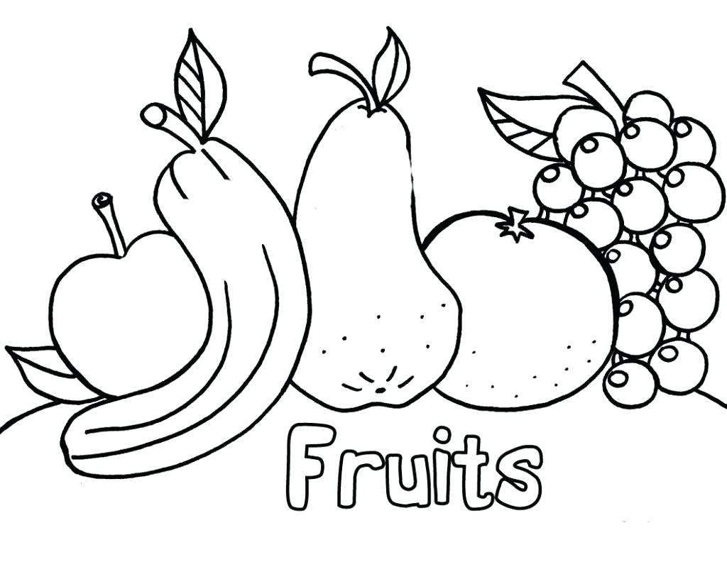 1024x792 Basket Of Vegetables Drawing At Getdrawings Com Free For Personal - Fruits And Vegetables Drawing