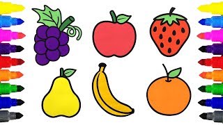 320x180 How To Draw Fruits For Kids - Fruits Drawing For Kids